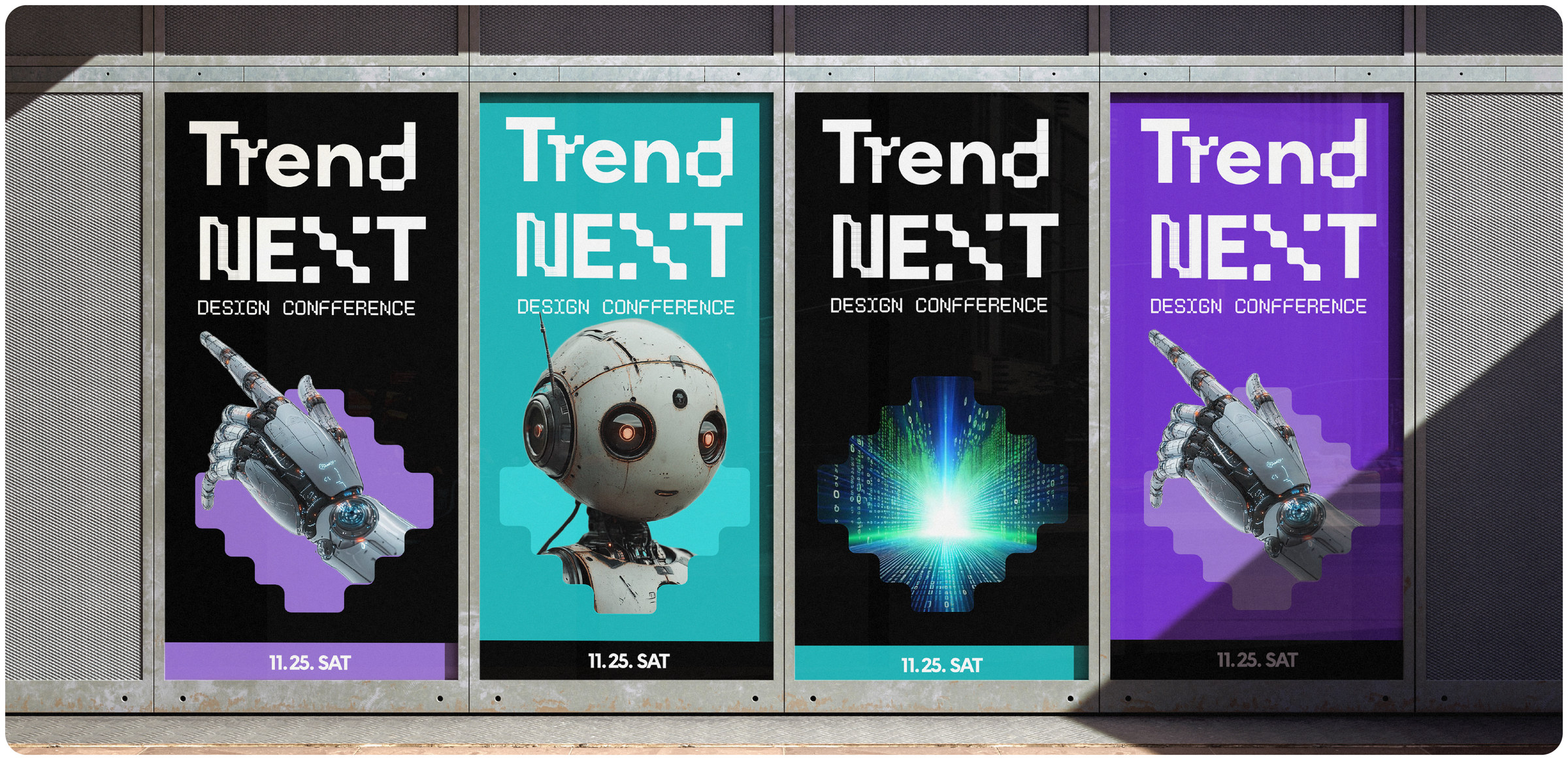 옥외 현수막 — Trend NEXT